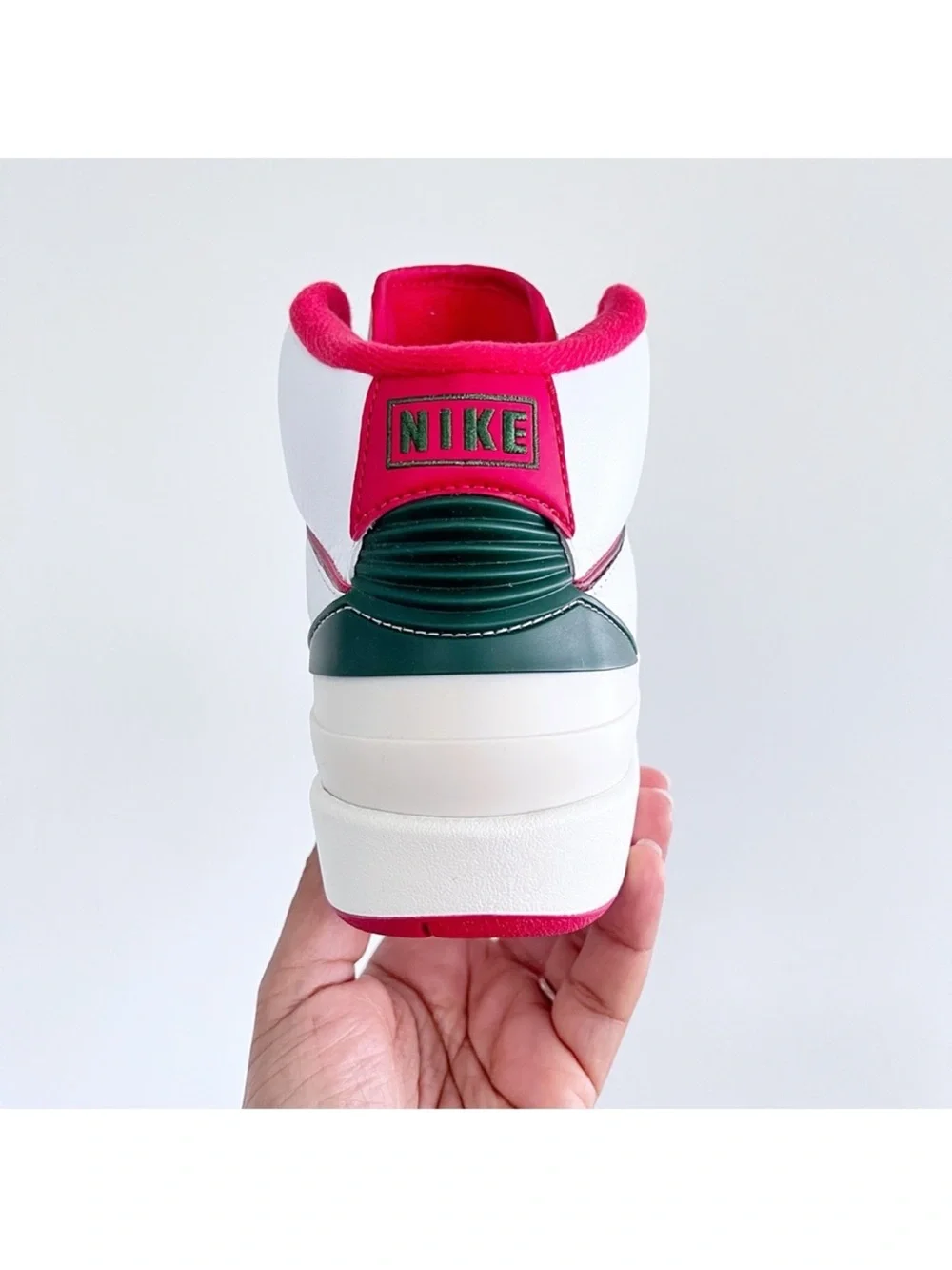 Nike Air Jordan 2 Retro High Christmas 6.5Y /  8 Women